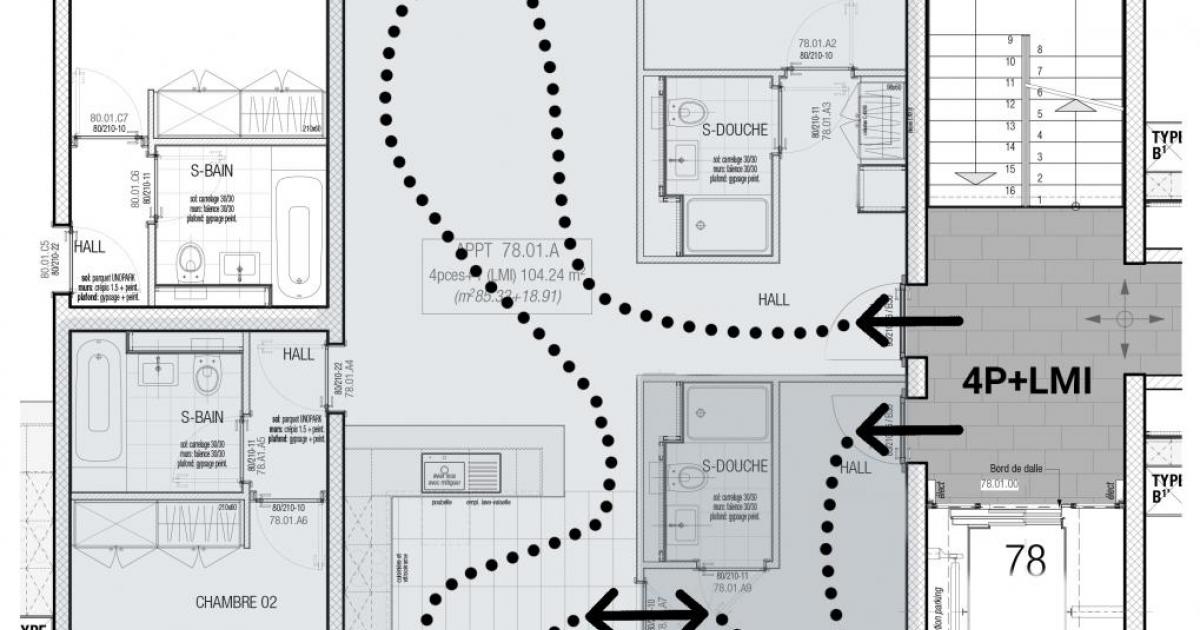Eine zweite Eingangstür revolutioniert die Wohnungstypologie | Espazium